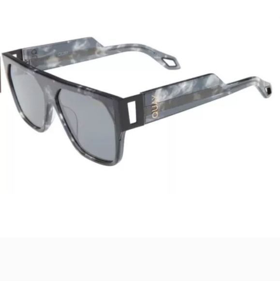 New Quay Australia x Saweetie Go Off Flat Top Polarized Shield Unisex Sunglasses - Picture 5 of 6